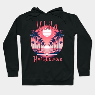 Sunset in Utila, Honduras Hoodie